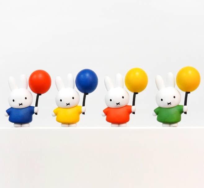 K-Wonderland – wholesale Dekorativ statyett – Miffy-ballongfigur – Specialutgåva för 70-årsjubileum5