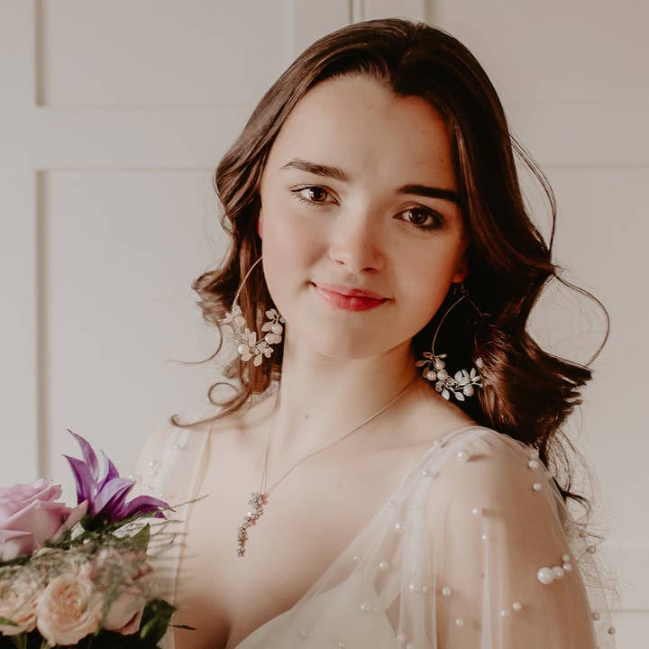 Odette Large Hoop Earrings for wholesale by Alexandra Bespoke