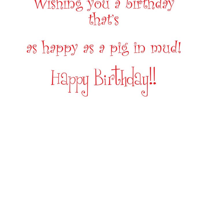 Stevie Streck Designs - Wholesale Everyday Greeting Card - GAW956 This Little Piggy Greeting Card1