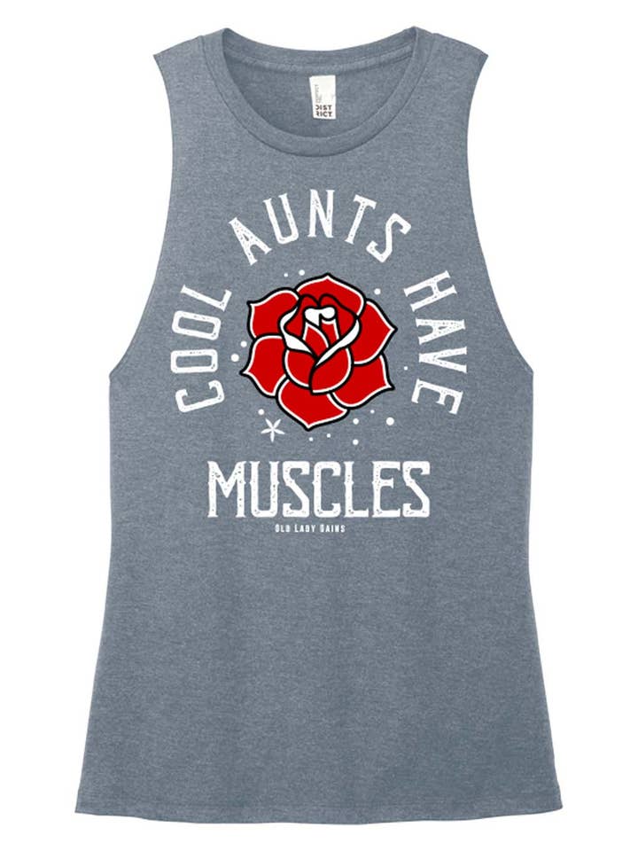 Cool Aunts Muscle Tank for wholesale by Old Lady Gains