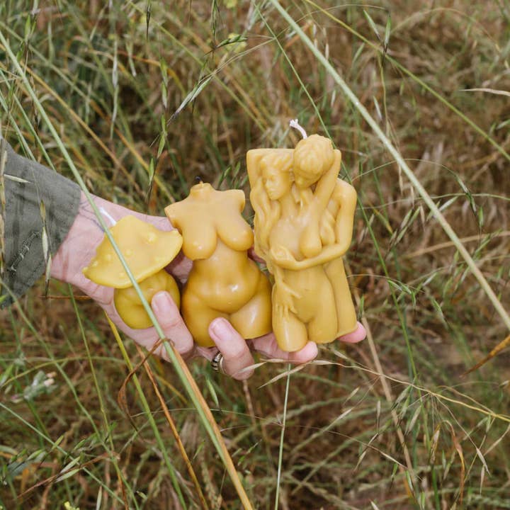 Mother Madre Bees - Wholesale Novelty Candle - Desire Candle — Beeswax Affirmation Candle4