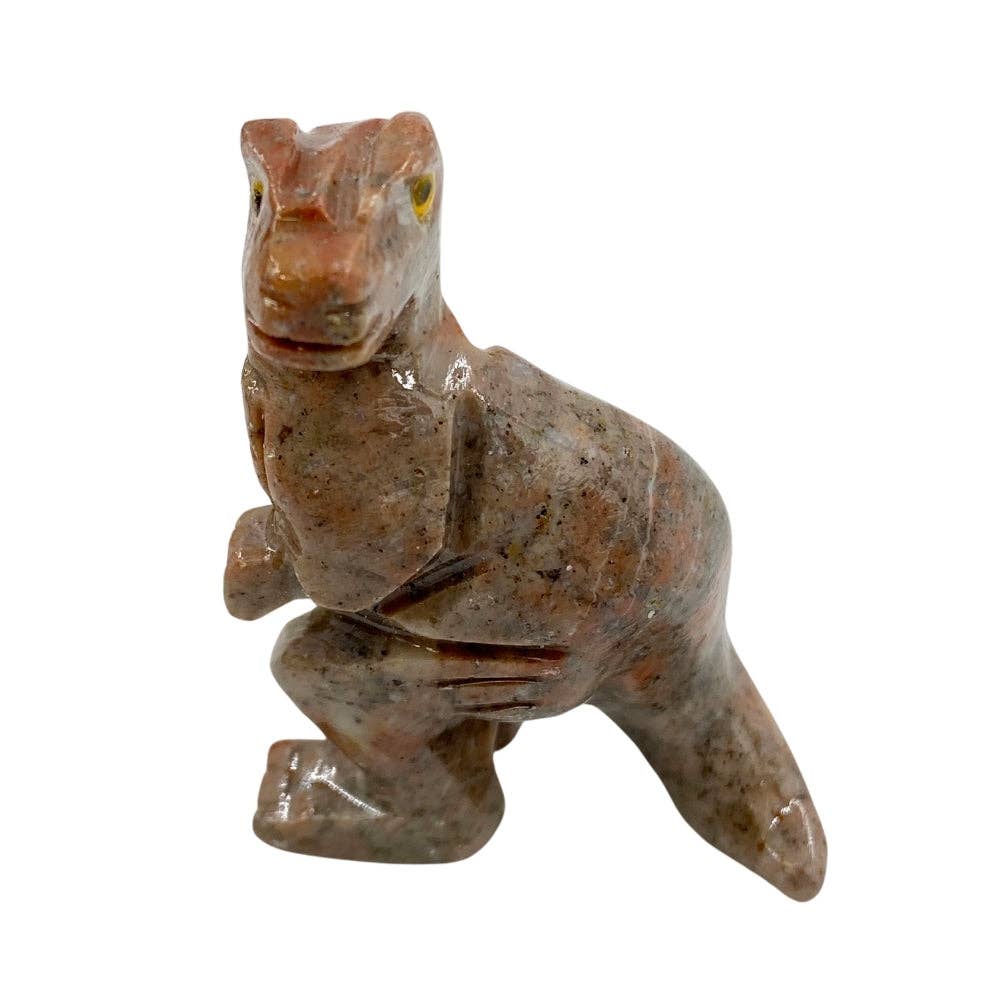 Earths Elements Wholesale - Wholesale Retailer Sample - Home Decor - Crystal Animal - Tyrannosaurus Rex Soapstone3