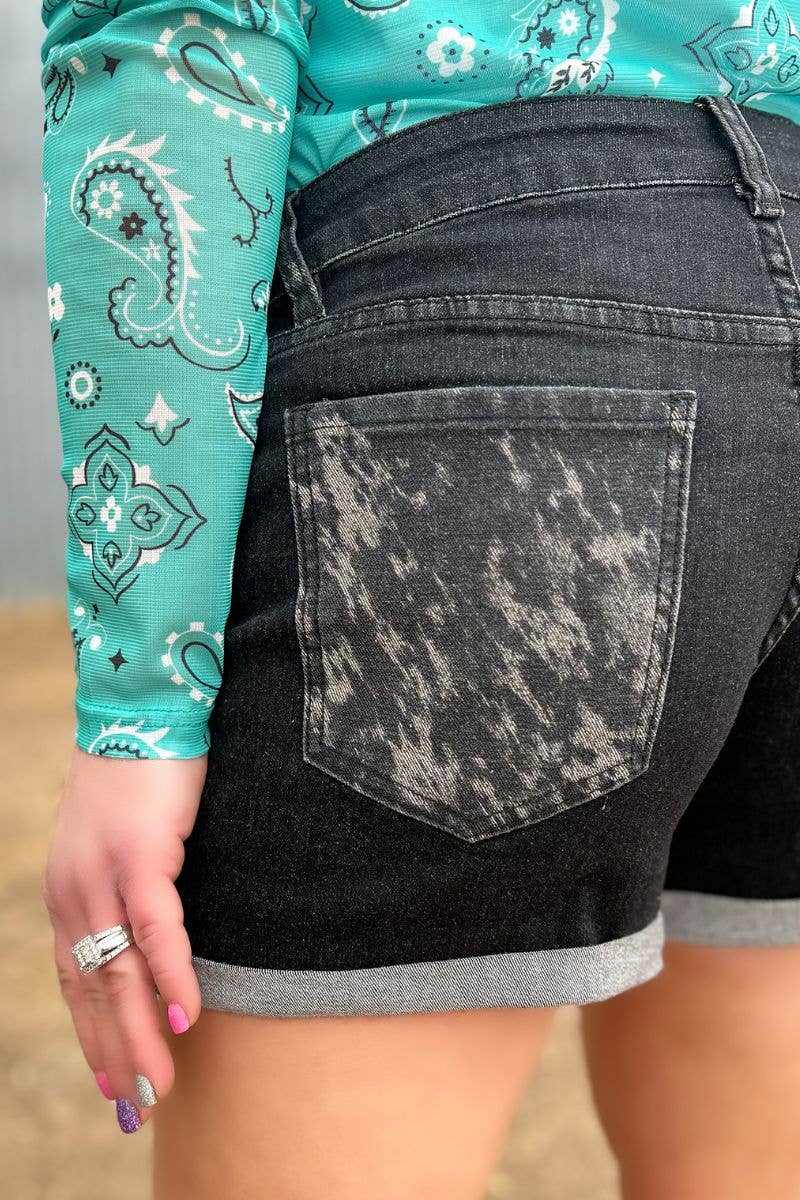 Sterling Kreek - Wholesale Blouse - Women's - Bandana Babe Mesh Top Turquoise14