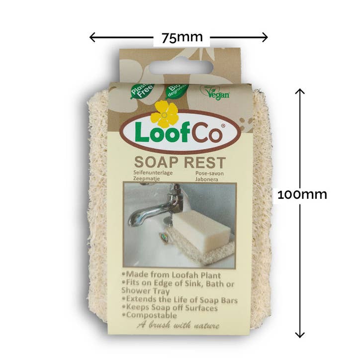 LoofCo - Loofahs & Coconut Brushes - Wholesale Bath Soap Dish - Soap Rest | BULK Box of 24 | 5% Discount4