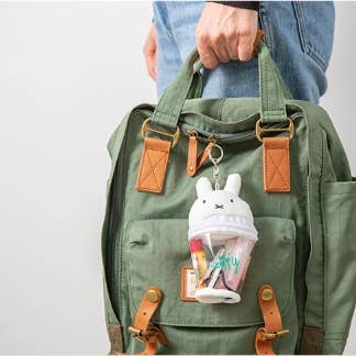 K_Wonderland - Wholesale Keychain - Women's - Miffy Jelly Transparent Pouch Key Ring, Bag Deco Charm