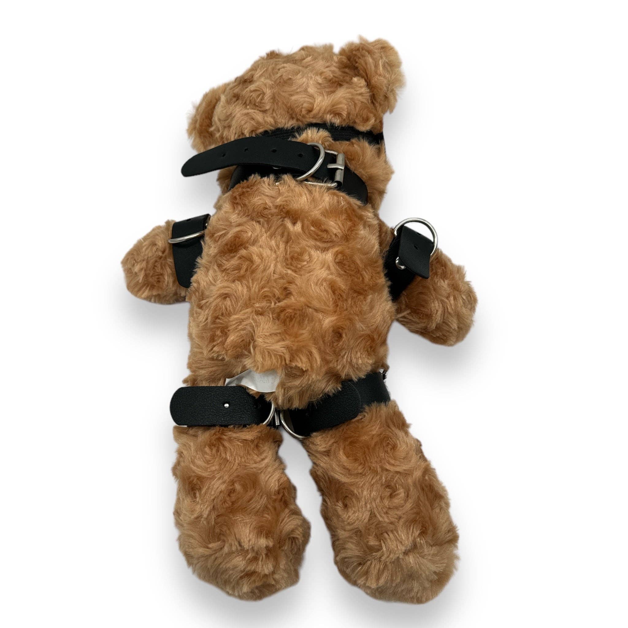 Kinky Pleasure - Wholesale Stuffed/Plush Toy - Kids & Baby - Kinky Pleasure - T058 - Teddy Bear in Chains - 2 Colors5