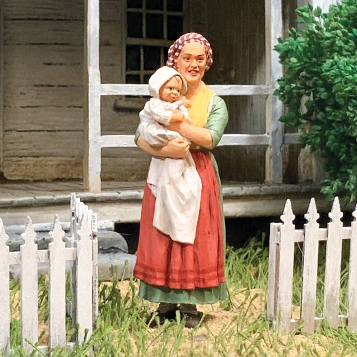 35005 - «Rachael» Mujer joven con bebé, 1795-1820 para venta al por mayor de W.Britain Model Figures