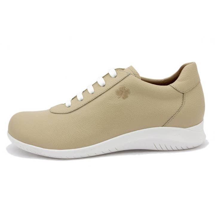 Respectful Shoe Beige Leather 250901 for wholesale by PieSanto