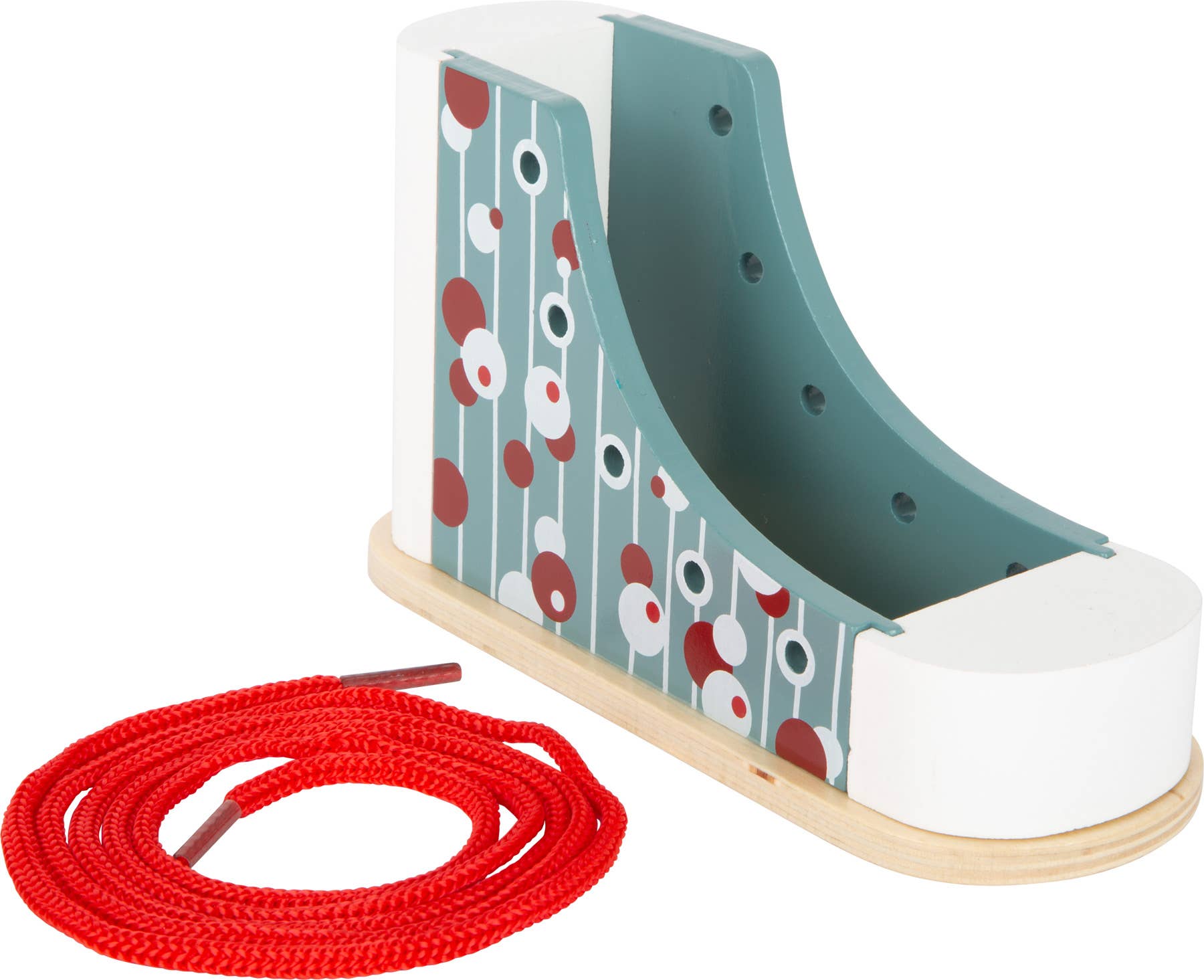 small foot - Wholesale Wood Toy - Kids - Threading Shoe2