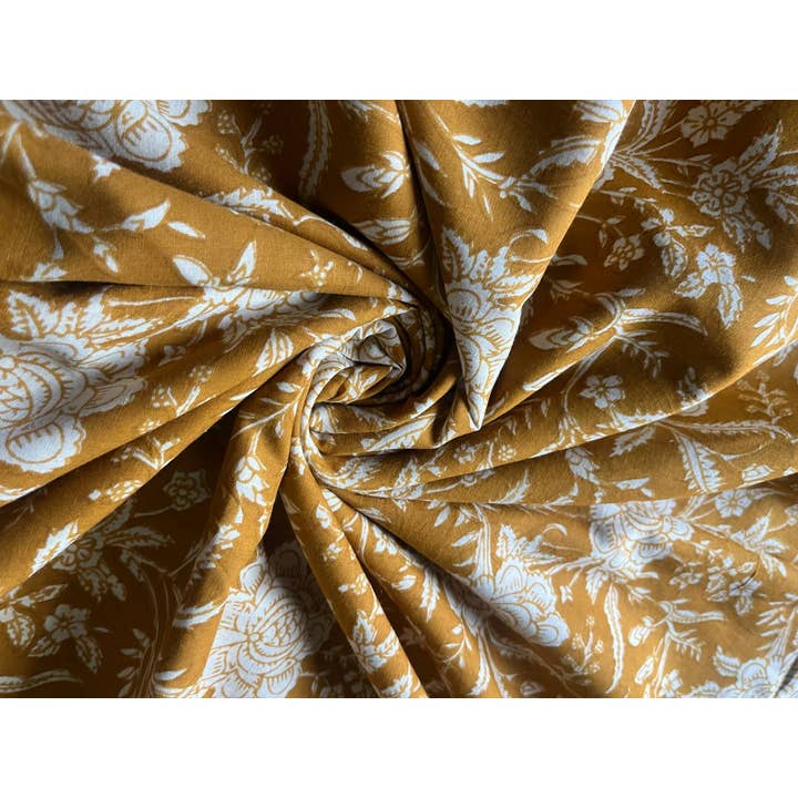 Bhawana Handicrafts - Wholesale Fabric Paint - Beautiful Floral Print Fabric Cotton Fabric Sold By The Yard3