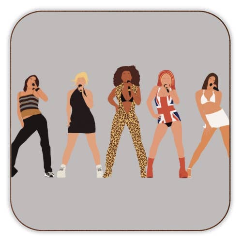 Coasters 'Spice up your life' for wholesale by ART WOW (We Ship to the US with DHL)