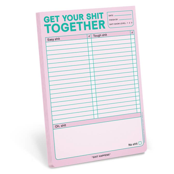 Knock Knock - Wholesale Planner - Get Your Shit Together Pad (Pastel Edition)0