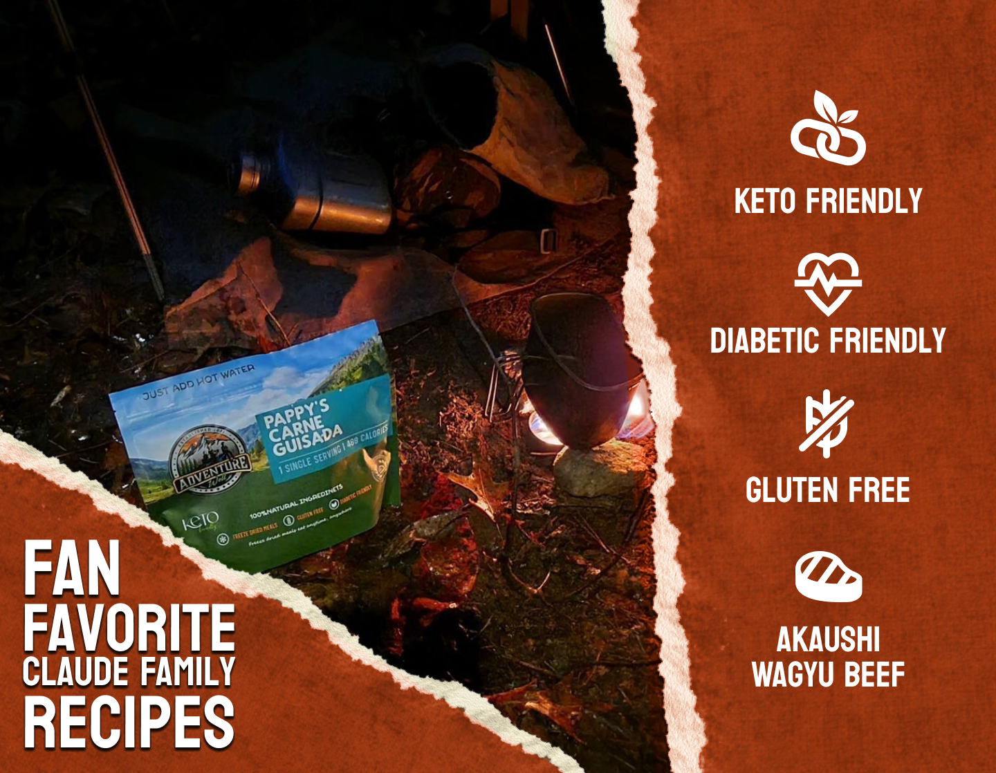 Adventure Well Outdoors - Wholesale Shelf Stable Prepared Meal - Weekender Duo Meal Kit2