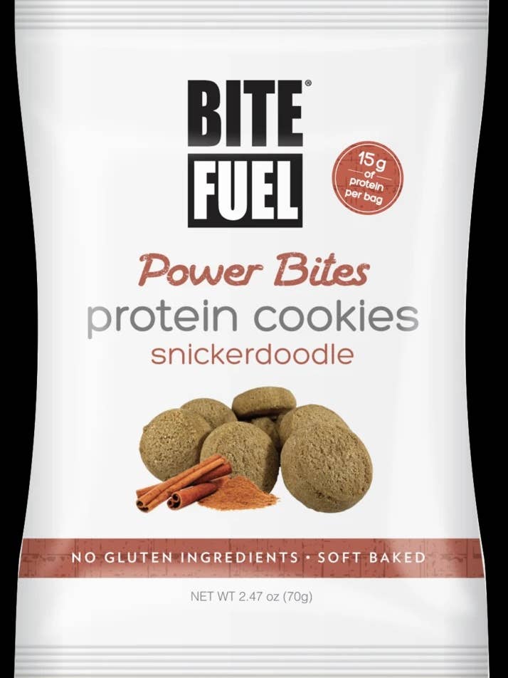 Snickerdoodle Protein Kekse Schachtel von 8 für den Großhandel von Bite Fuel