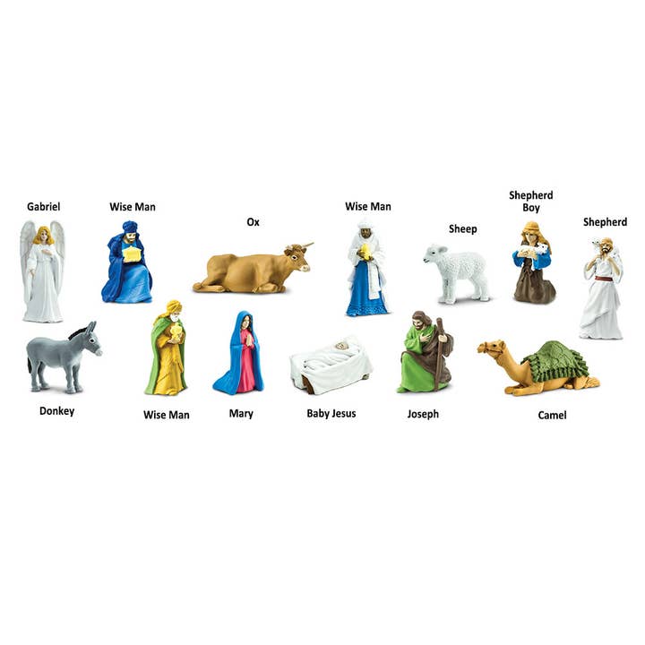 Safari Ltd. - Wholesale Figurine Toy - Kids - Nativity Super TOOB® - 6605042