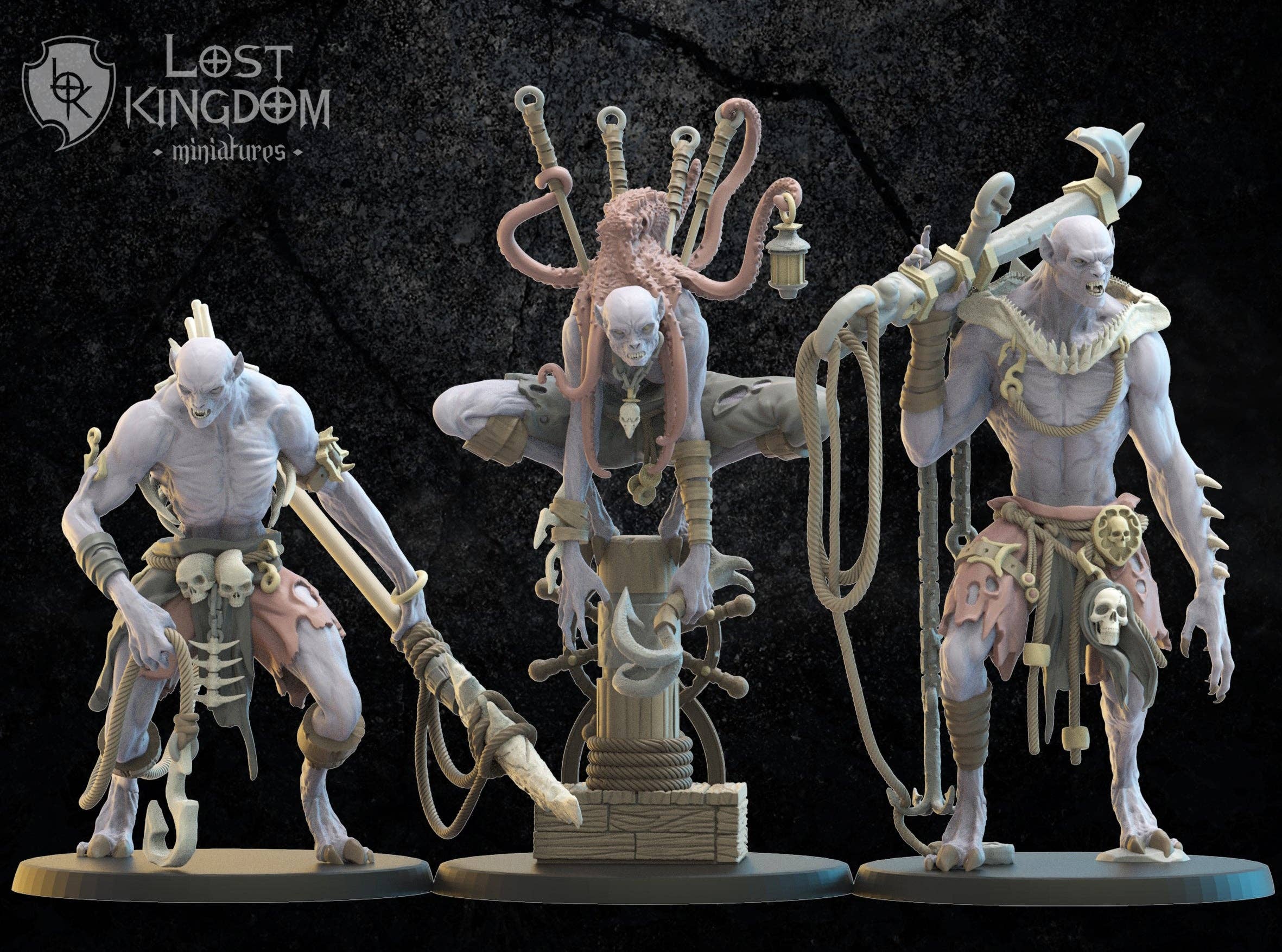 Forg3d - Wholesale Figurine Toy - Kids - Dock Brawlers Archimage Slann Compatible Warhammer2