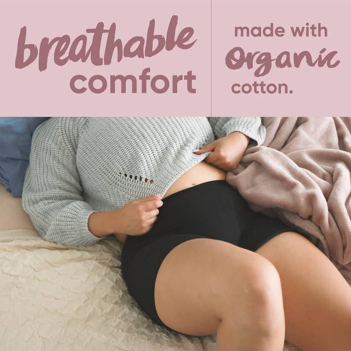 Organic Initiative - Wholesale Period Underwear - Women's - Reusable Period Boxer Brief