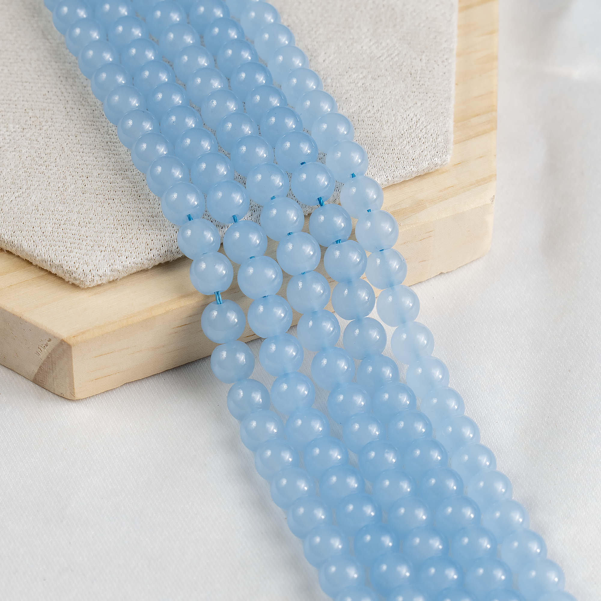 Soothing Crystals Beads - Wholesale Beads - Crystal Jewelry Beads | Chalcedony Dyed | Gemstone Beads8