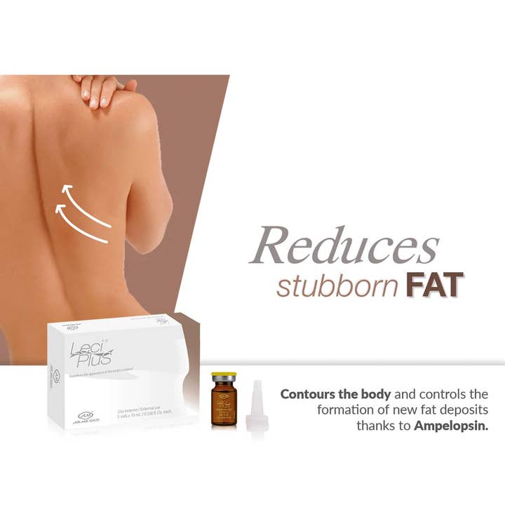 SlimSpa The Body Care Specialists - Wholesale Body Cream/Lotion - LECIPLUS (5 Vials x 10ml)1