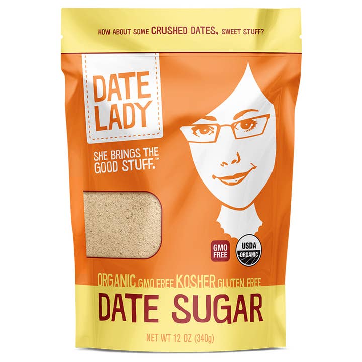 Wholesale: 12oz Date Sugar (12pk) for wholesale by Date Lady