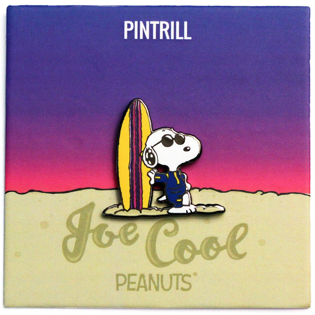 PINTRILL - Vente Épinglettes/boutons - Épinglette de surf Joe Cool1