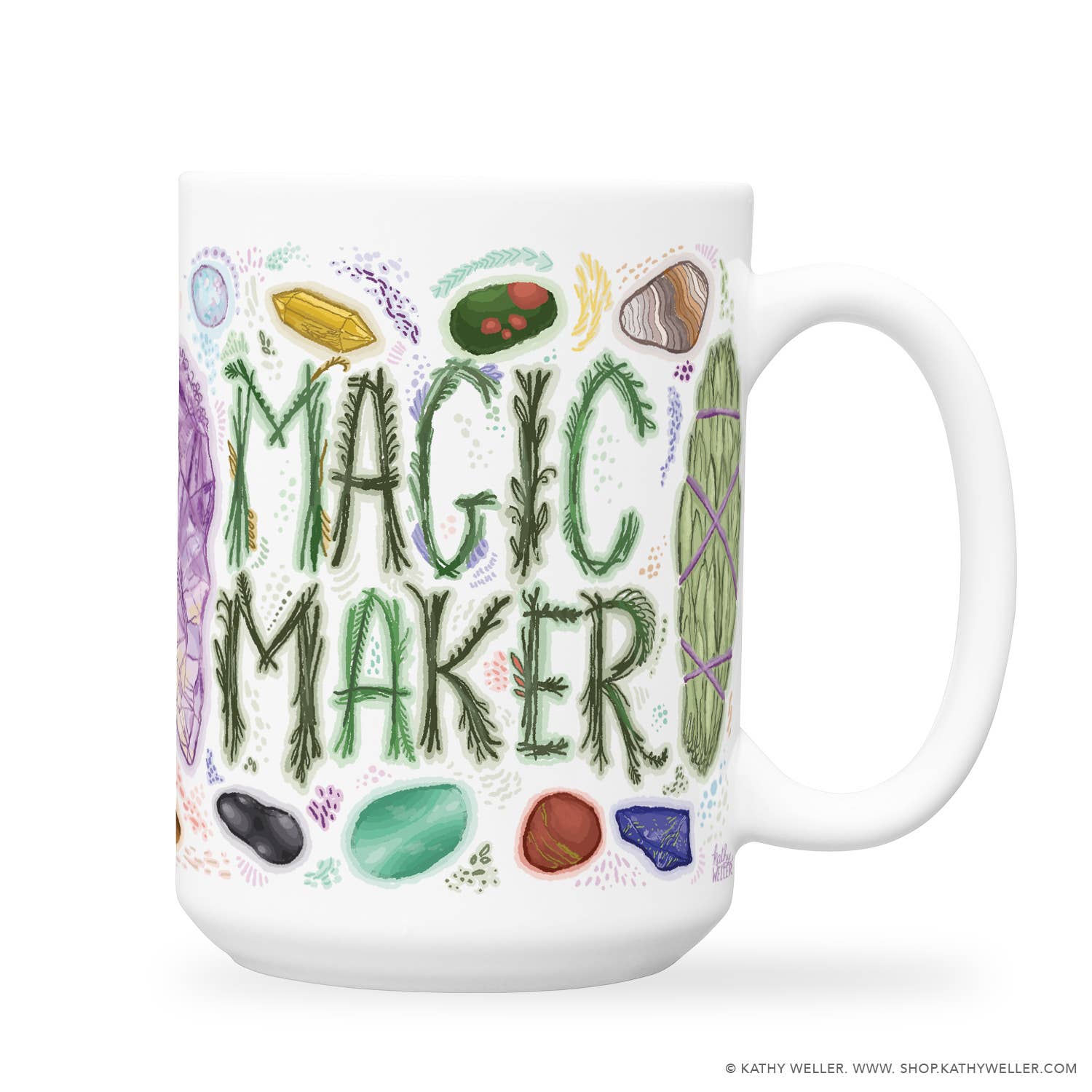 Kathy Weller Art+Ideas - Wholesale Coffee Mug - Magic Maker Mug4