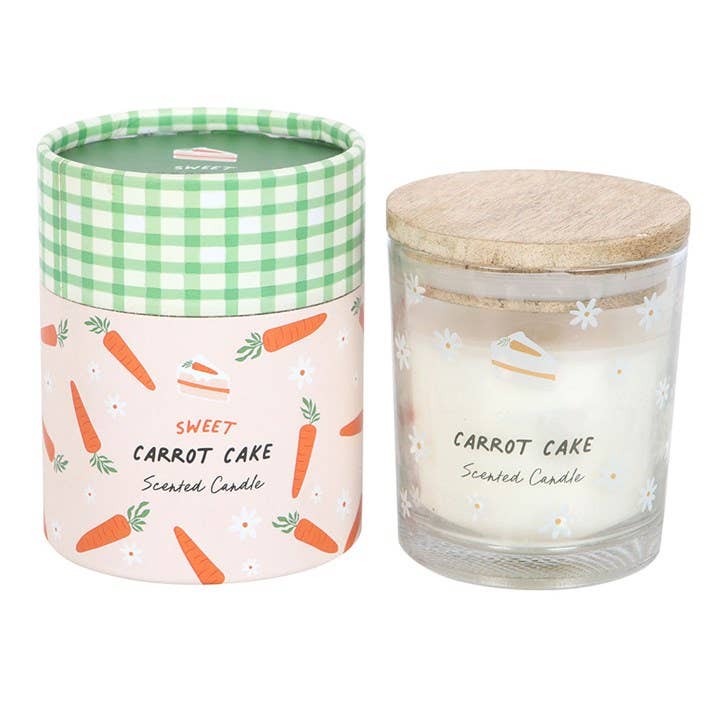 Something Different Wholesale - Wholesale Jar/Filled Candle - Sweet Carrot Cake Scented Candle1