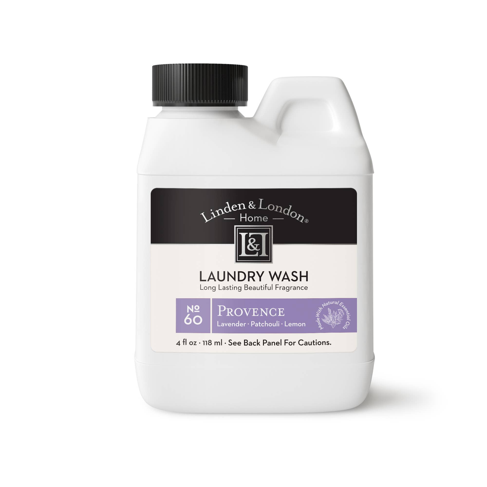 Linden&London - Wholesale Liquid Laundry Detergent - Laundry Wash - No. 60 Provence, 4 oz.