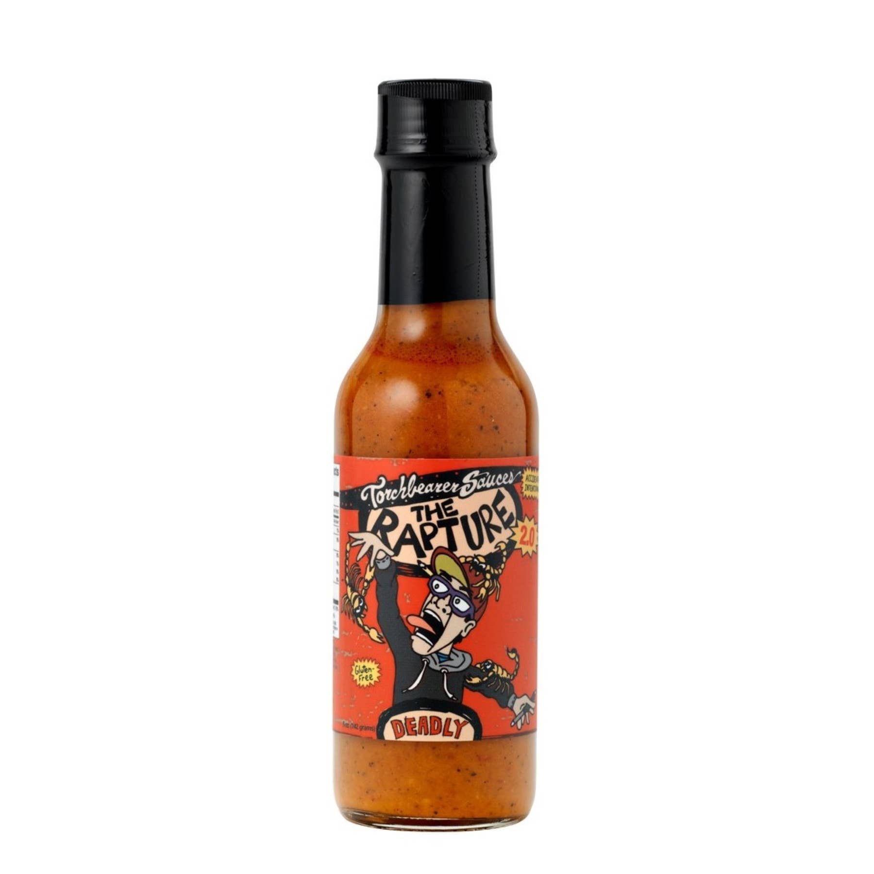 TorchBearer Sauces - Wholesale Hot Sauce - The Rapture | 5oz Bottle| Fresh, raw veg flavor | Heat 10/101