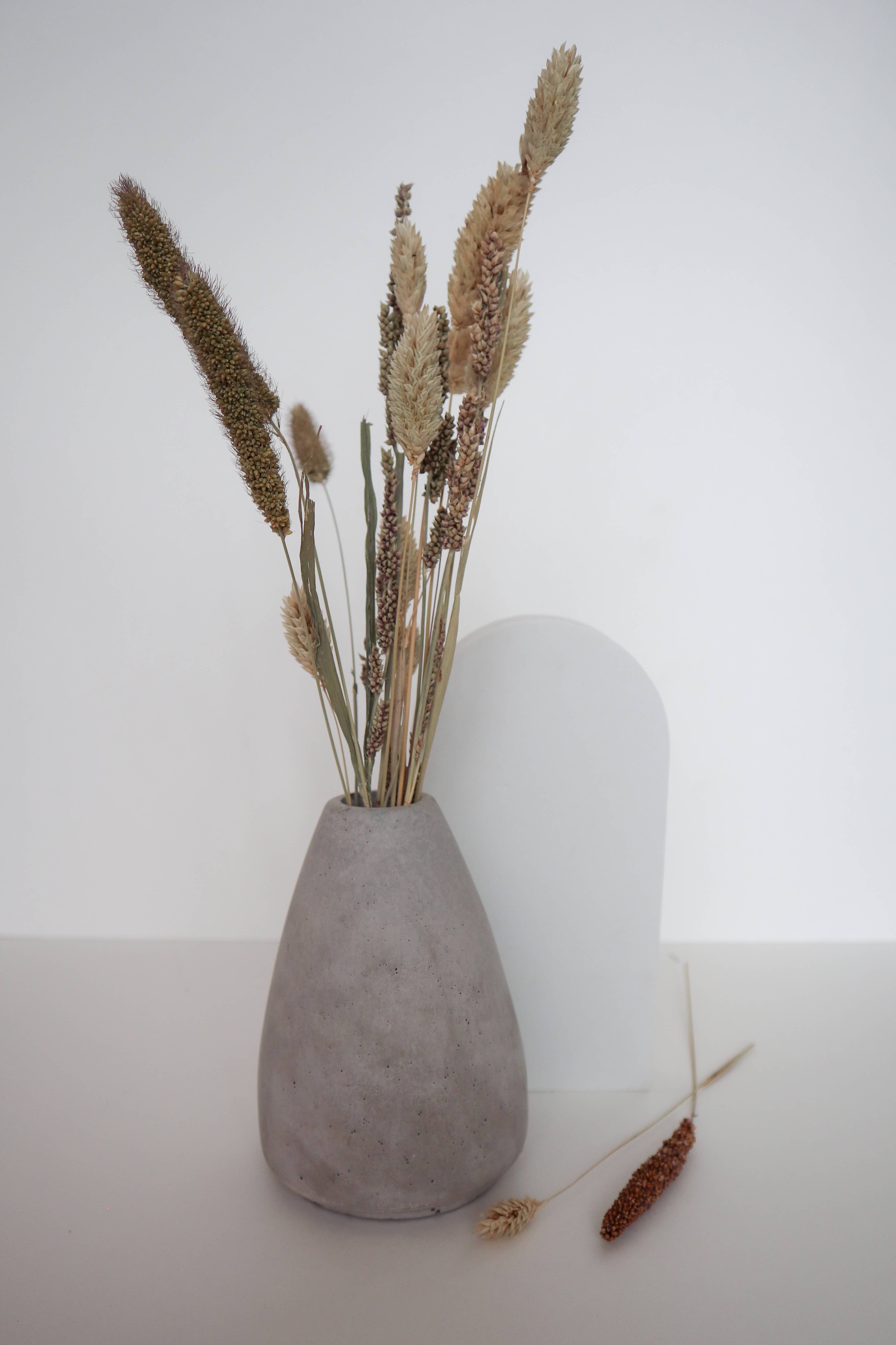 The Plant Supply - Wholesale Vase - Concrete Vase | Dried Floral Holder - Modern Industrial3