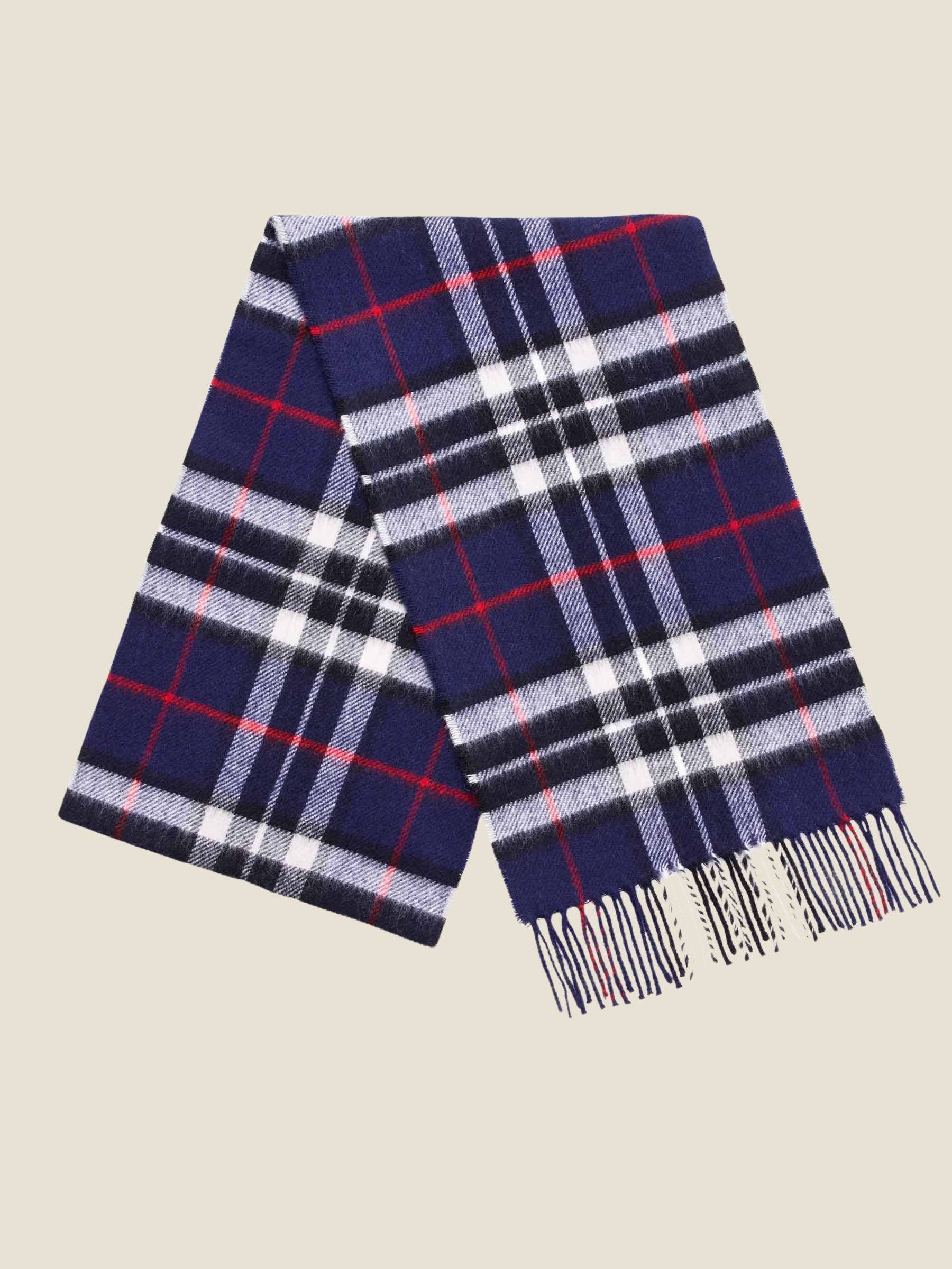 Bronte by Moon - Wholesale Scarf - Women's - Navy Thompson Tartan Scarf0