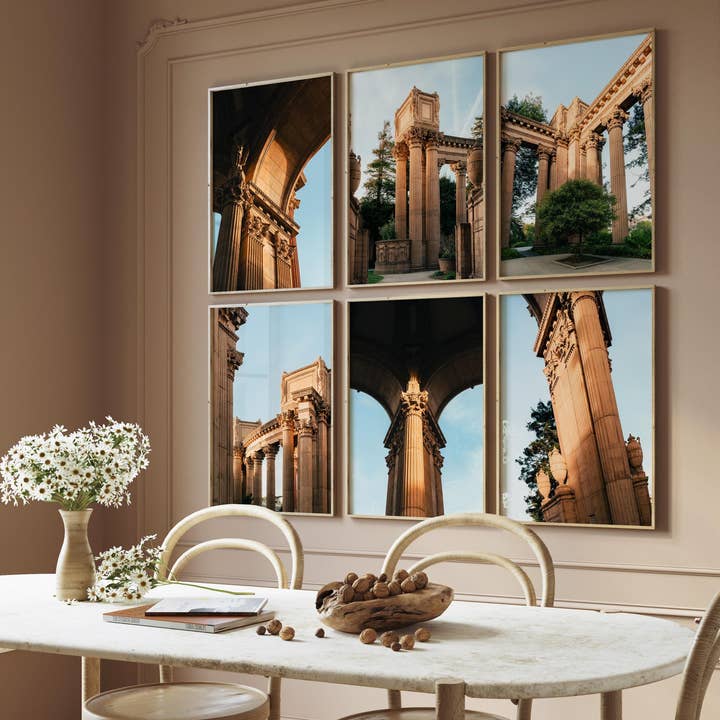 Palácio de Belas Artes - Conjunto de 6 por atacado de Annie Ambience