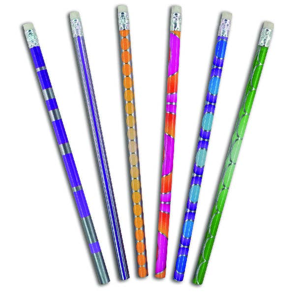 Patterned Pencils -12 Pack for wholesale by Kipp Brothers