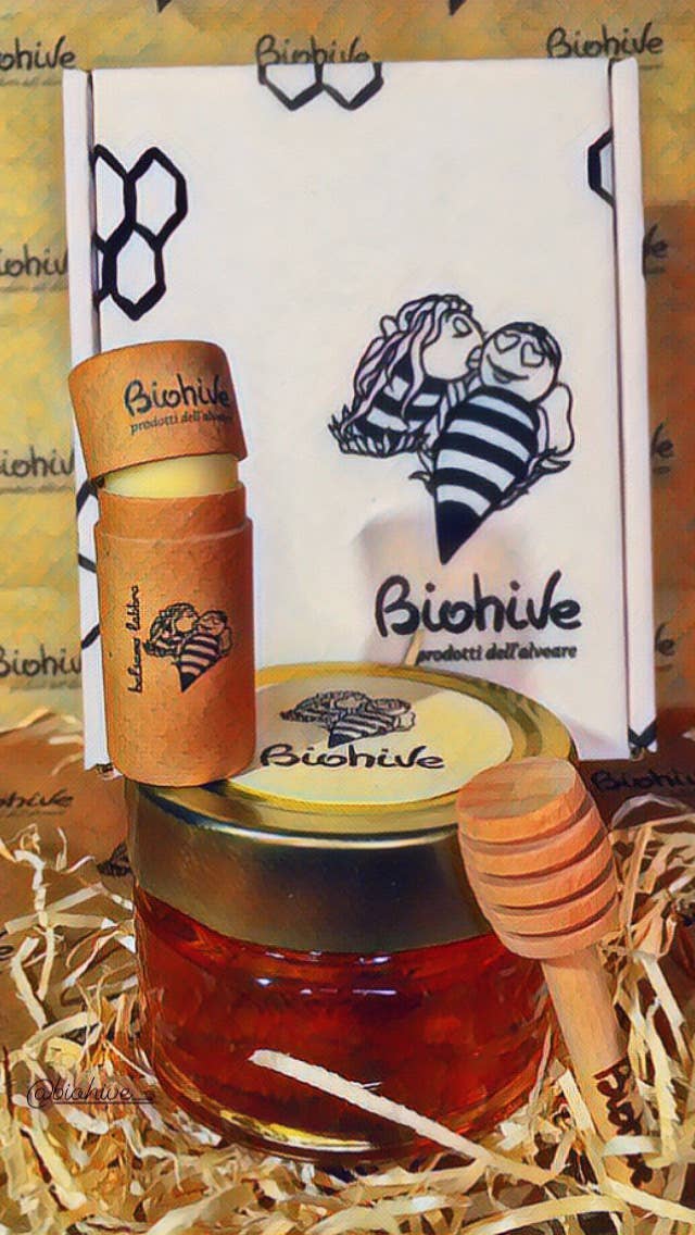 Biohive - Vendita all'ingrosso Burro di cacao - Balsamo labbra 100% Naturale con miele di castagno9