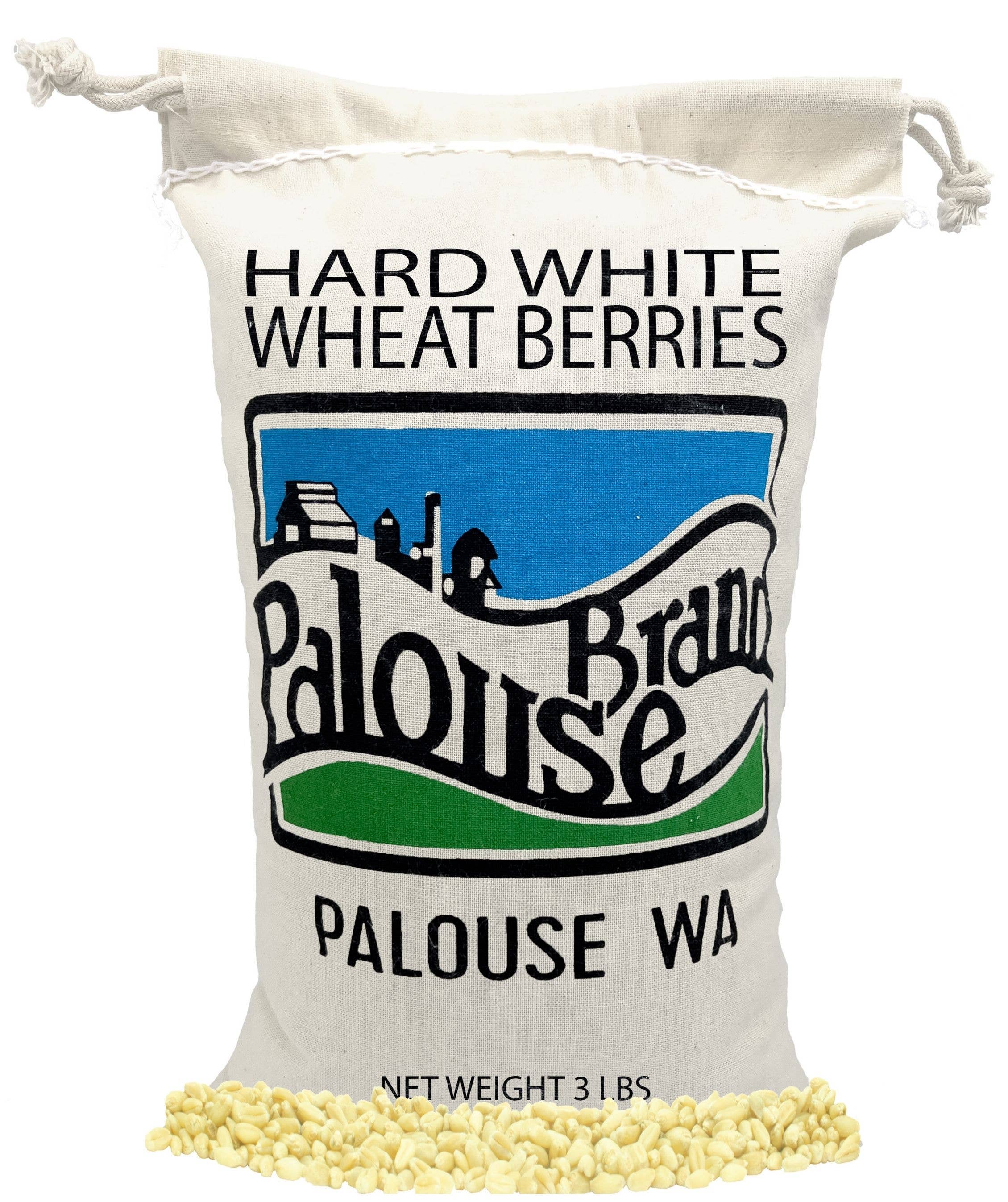 Palouse Brand - Wholesale Whole Grains - Hard White Wheat Berries0