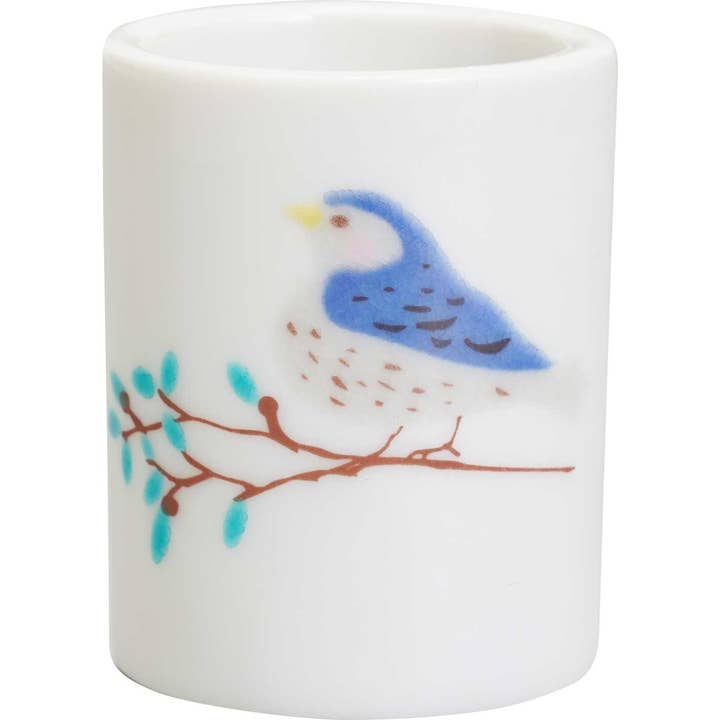 "Japacolle" Japan Collections – Engroshandel Tandbørsteholder – HAREKUTANI Tandbørste Stand Bird på et træ