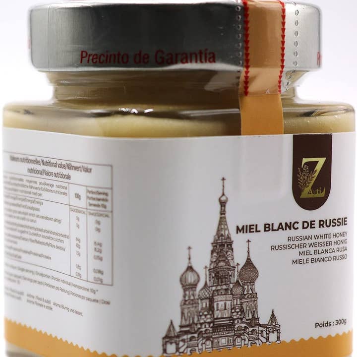 Zayti L.T.D.M – Mel por atacado – Mel Branco da Rússia: Sabor Excepcional 300 g3