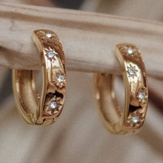 lulu huggies for wholesale by Black Sheep Jewelry