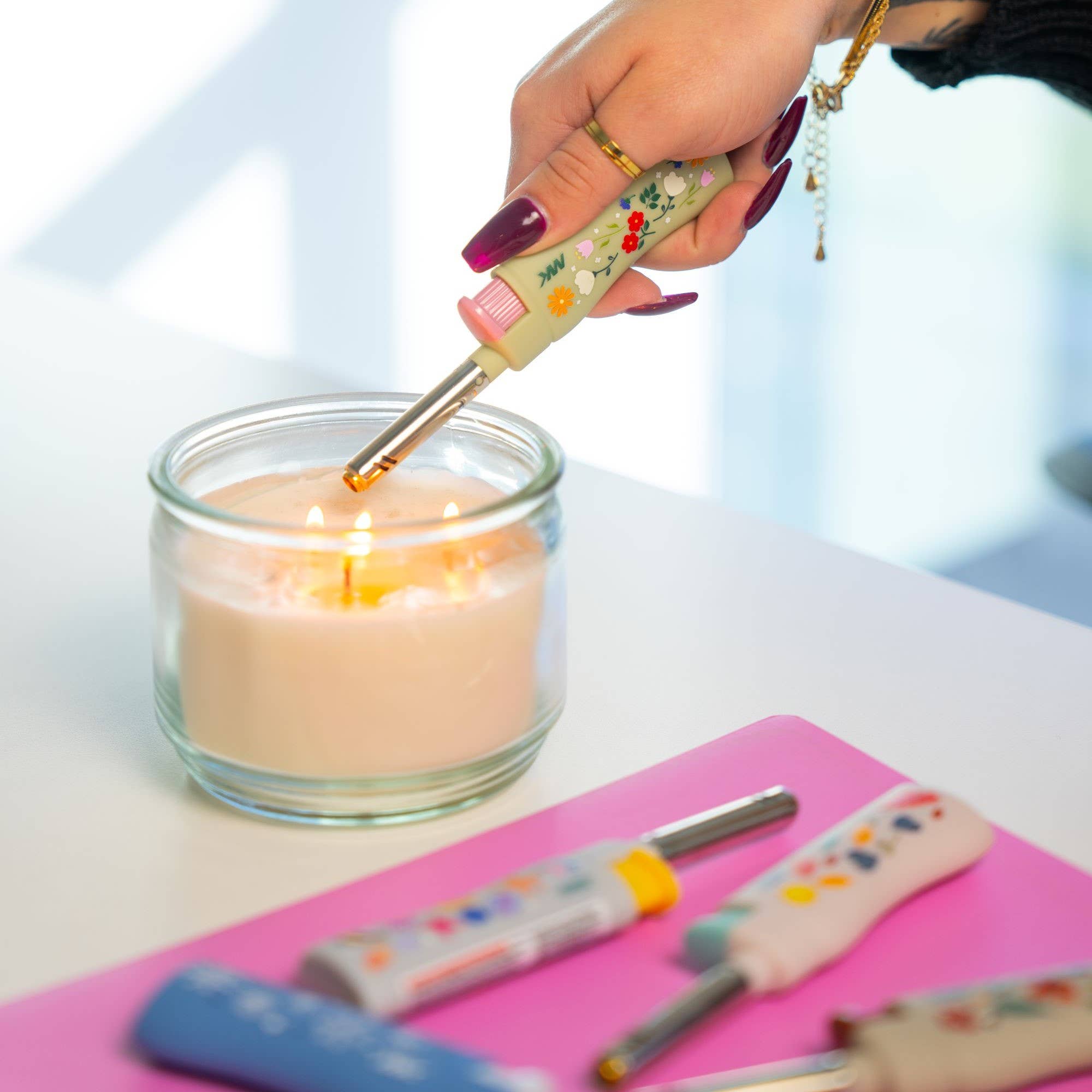 MK Lighter Company - Wholesale Lighter - MK Lighter Range Series, Seasons Set, Windproof Flame 50PC9