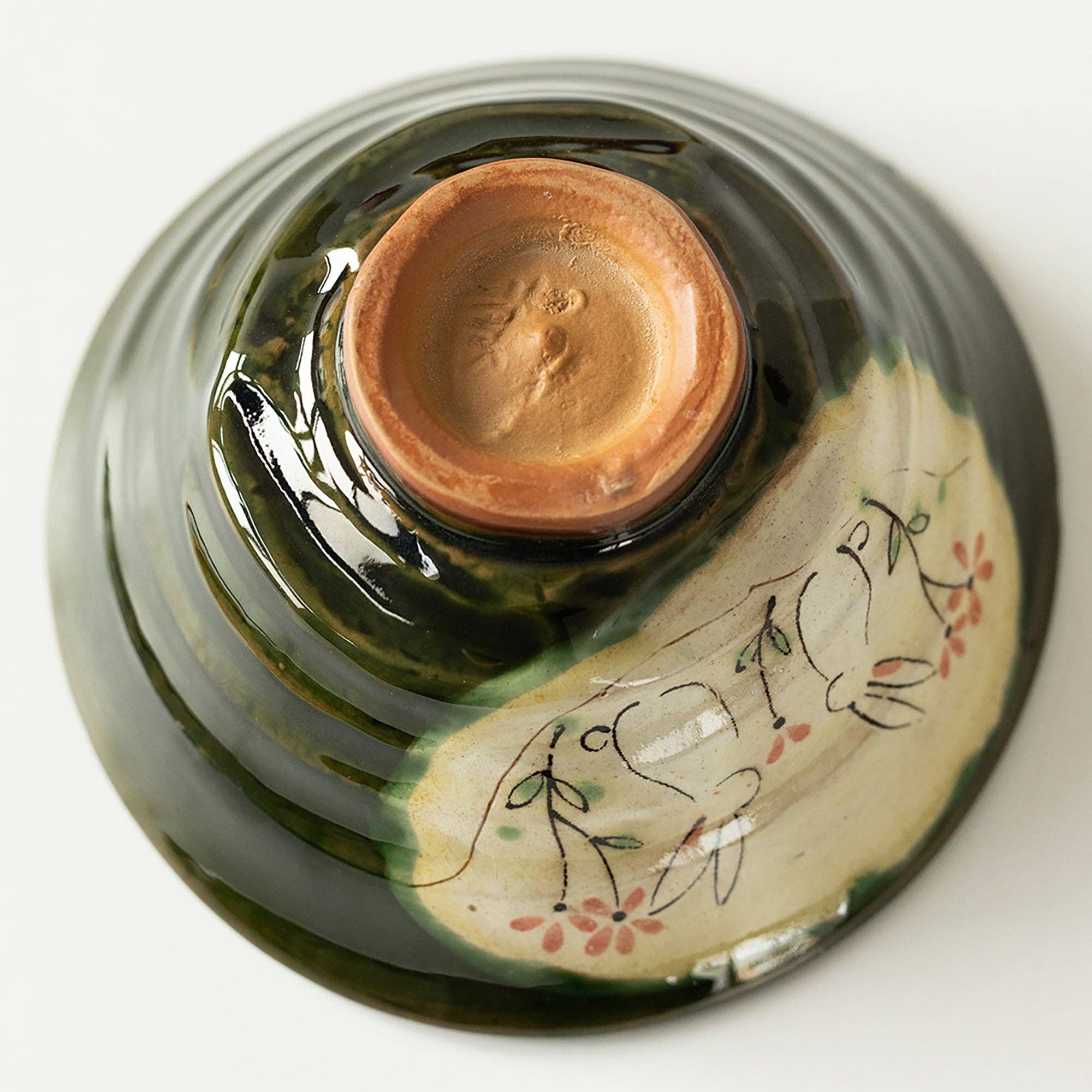 MinoCraft - Vente Bol - Bol Seto-yaki avec motif de lapin Oribe9