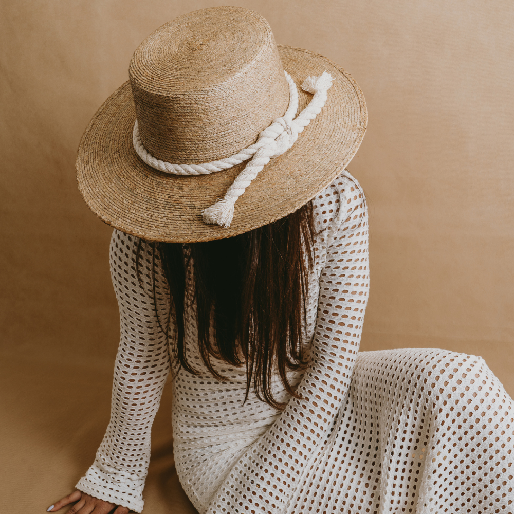 Sandoval Hats - Wholesale Straw Hat - Women's - Tulum · Boho boater hat11