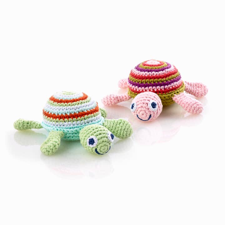 Sonajero tortuga - rosa para venta al por mayor de Storytelling Products by Mark Hachmann Consulthink UG