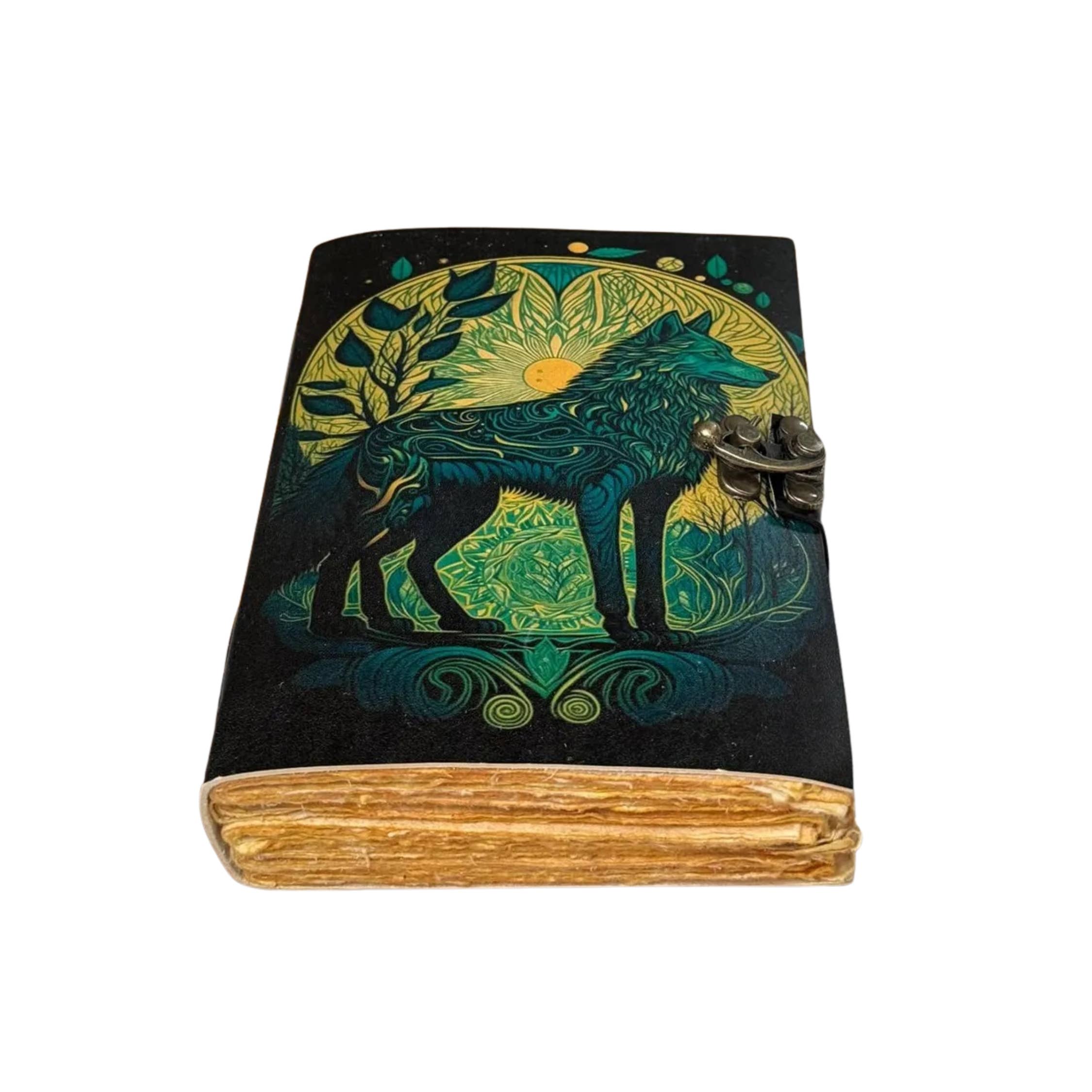 Billion Brothers – wholesale Journal/diary – Wolf Leather Journal Celtic Grimoire Pad Notebook Diary A50