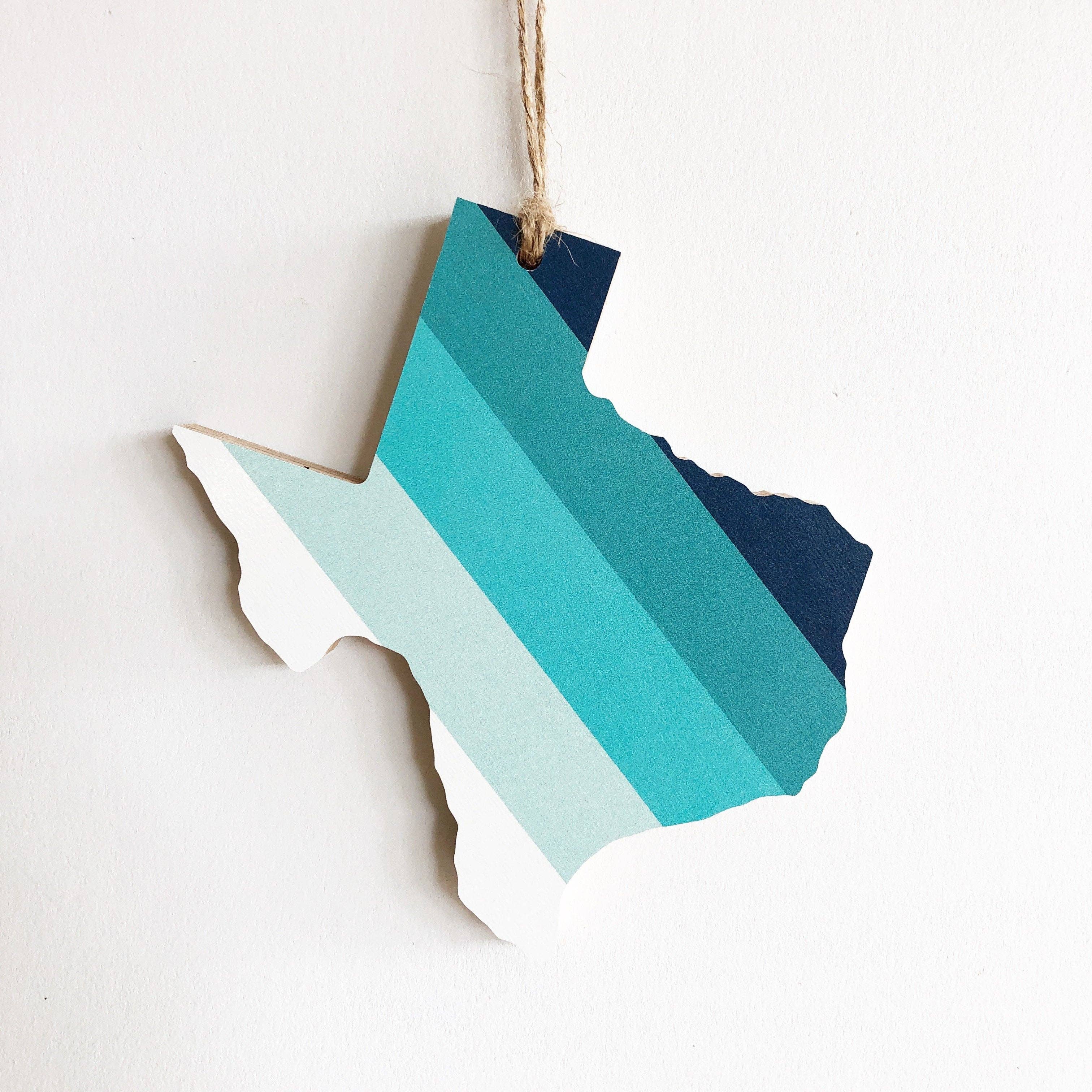 Hemlock & Heather - Wholesale Ornament - Comal Stripes State Ornaments41