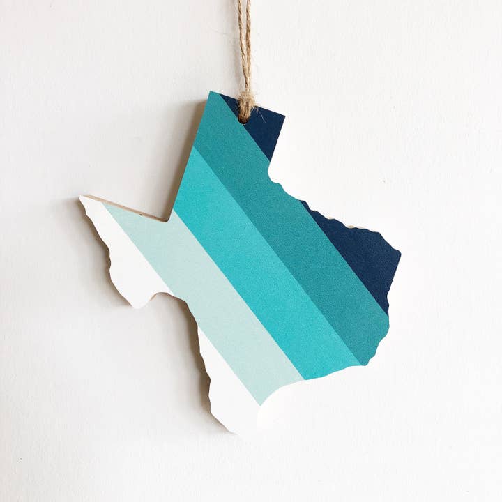 Hemlock & Heather - Wholesale Ornament - Comal Stripes State Ornaments41