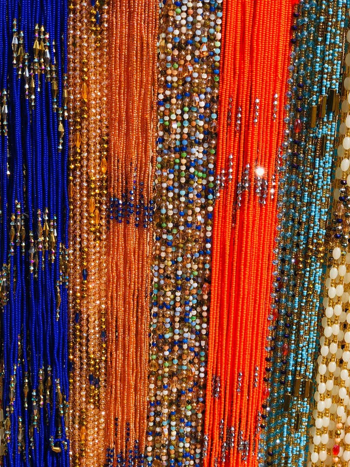 Ceinture Ahuofe Ghana - Perles faites main pour la vente par Beadbutik