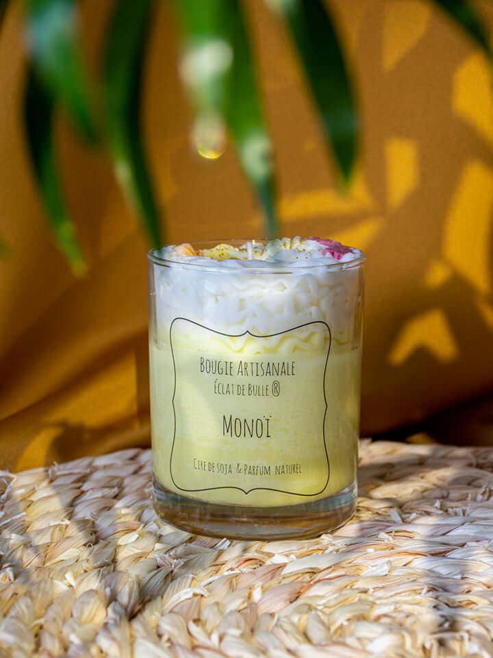 Éclat de bulle - Wholesale Jar/Filled Candle - Whipped cream scented candle3