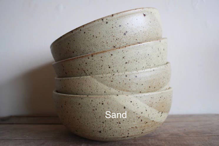 KJ Pottery – Großhandel Essteller – Teller und Ramen-Schale aus handgefertigtem rotem Irdenware-Ton23