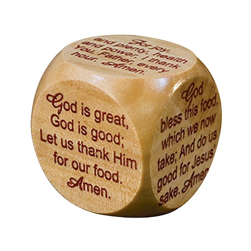 Faithworks by Creative Brands - Wholesale Cube Storage - Mealtime Prayer Cube Display - 24 pcs1