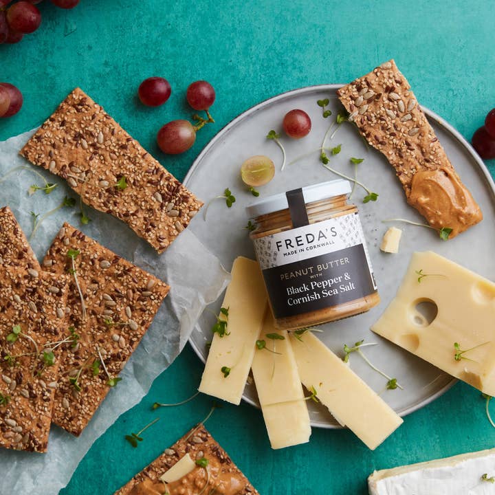 Freda's Peanut Butter – wholesale Nut butter – Black Pepper & Cornish Sea Salt Flavour